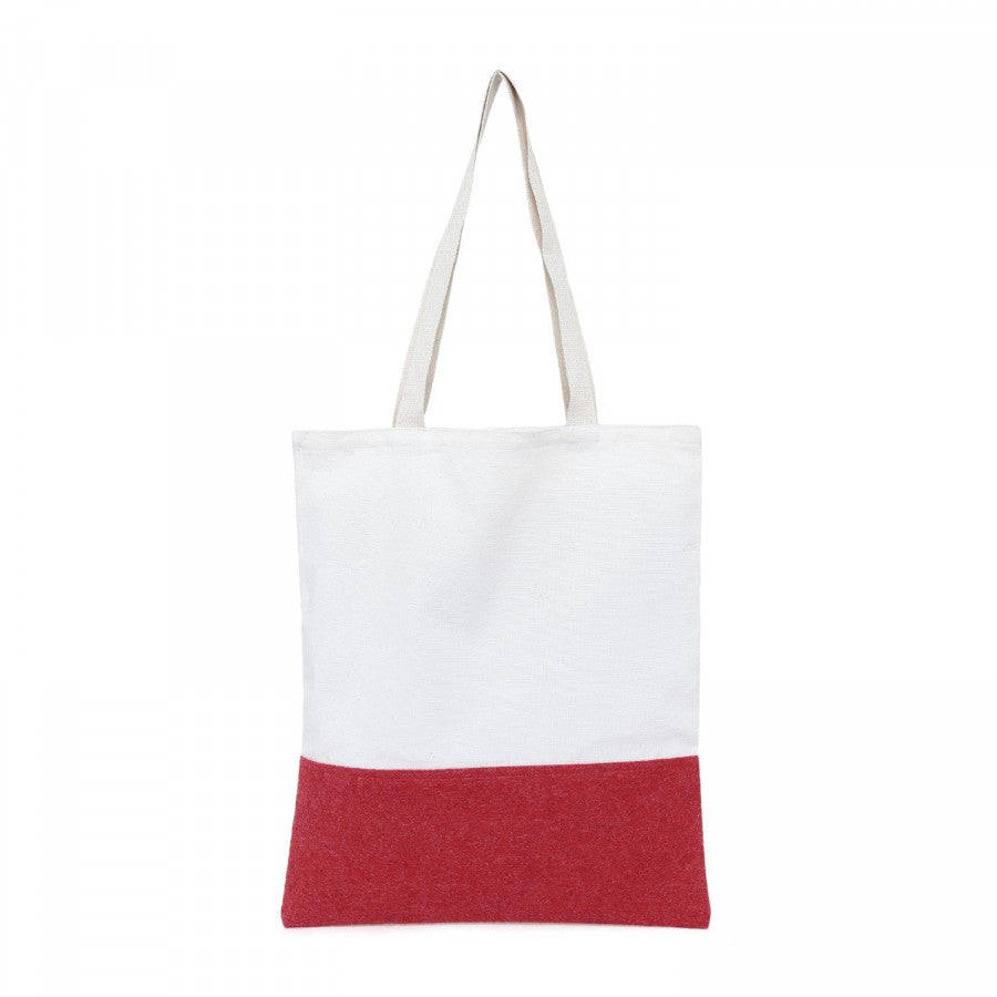 Felt Canvas Weekday Shopping Bag