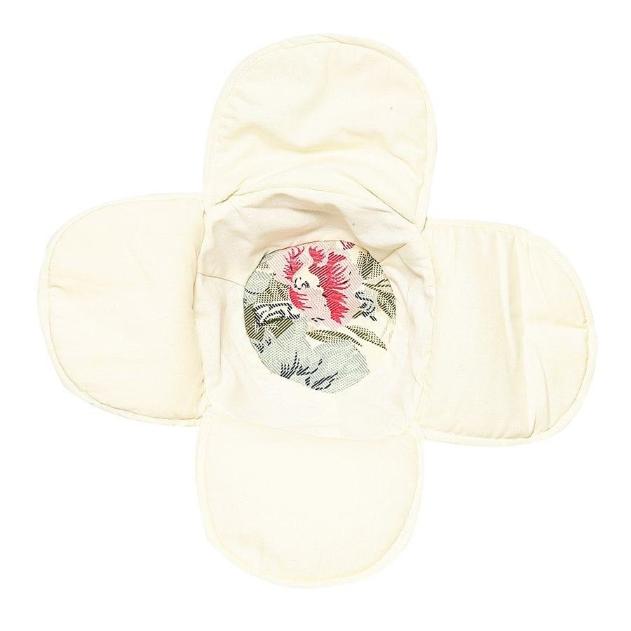 Shades of Paradise Printed-Round Bread Basket-1986