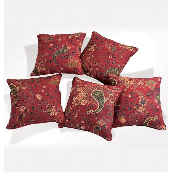 Red Blossoms Cushion Cover-3002