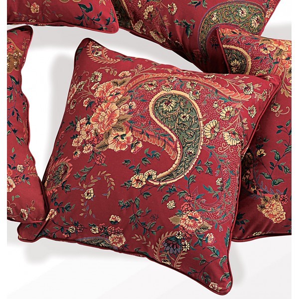 Red Blossoms Cushion Cover-3002