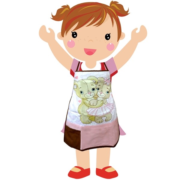 Dancing Bears Kids Apron - KAP-173