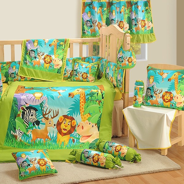 Baby Cot  Set- 134 BCS-Jungle