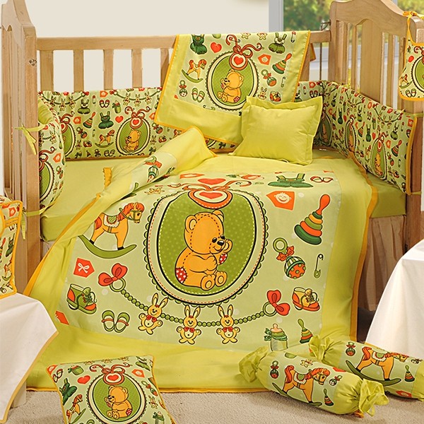 Baby Cot  Set- 1009 BCS Bady Teddy