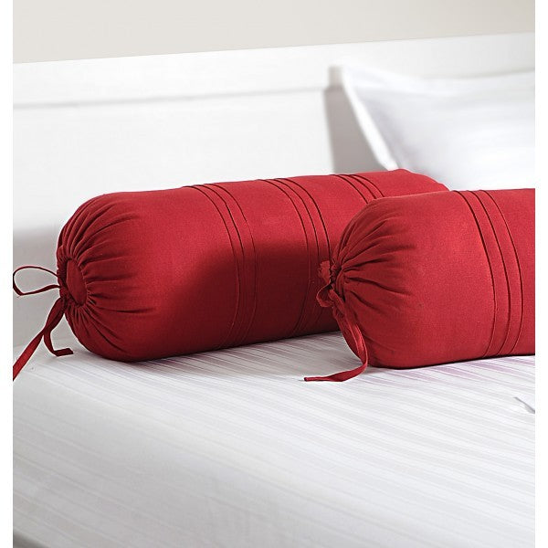 Maroon Bolster Cover