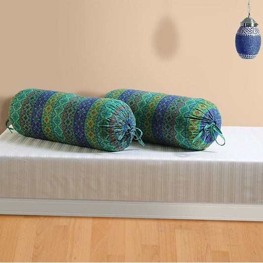 Mystic Green Bolster Cover-1423