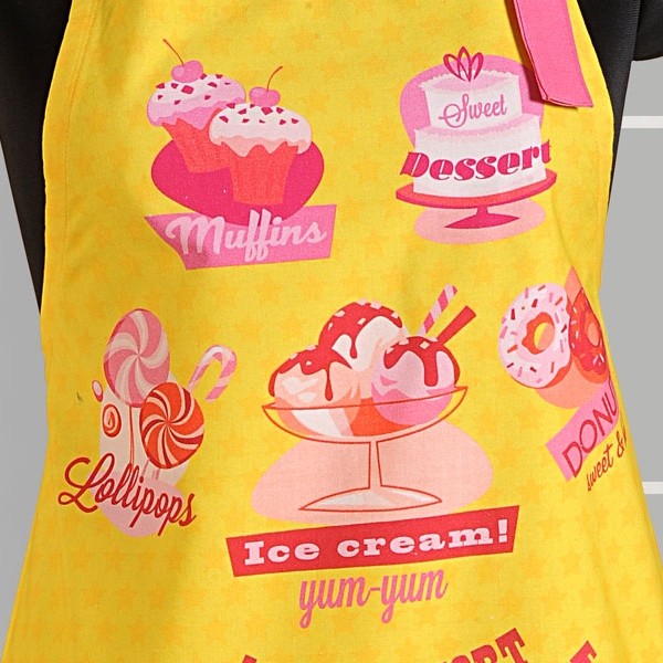 Yellow Pink Digital Aprons – APT-6005