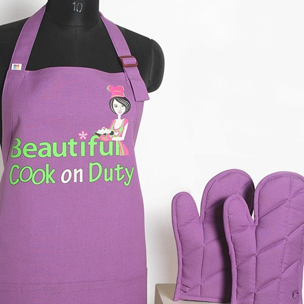 BEAUTIFUL COOK GRAFFITI APRON -APG-G003