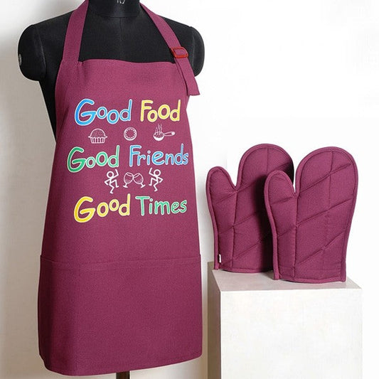 Good Food Graffiti Apron- APG-G001