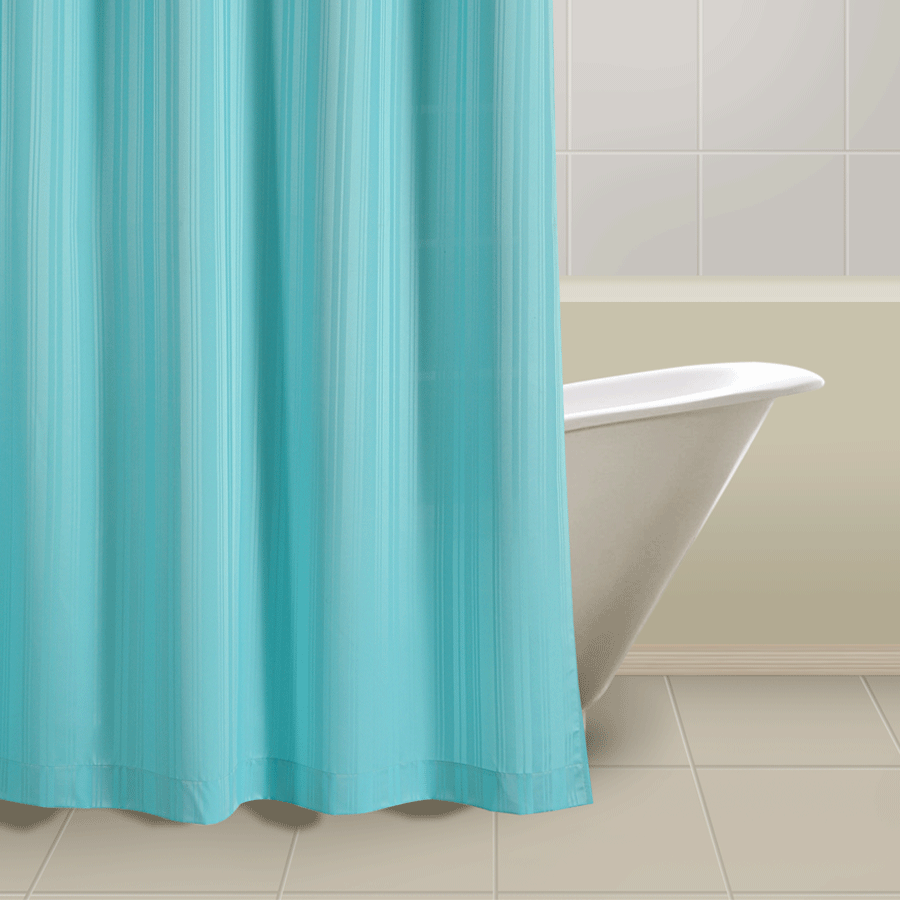 BLUE BLAZE SHOWER CURTAIN- 5620