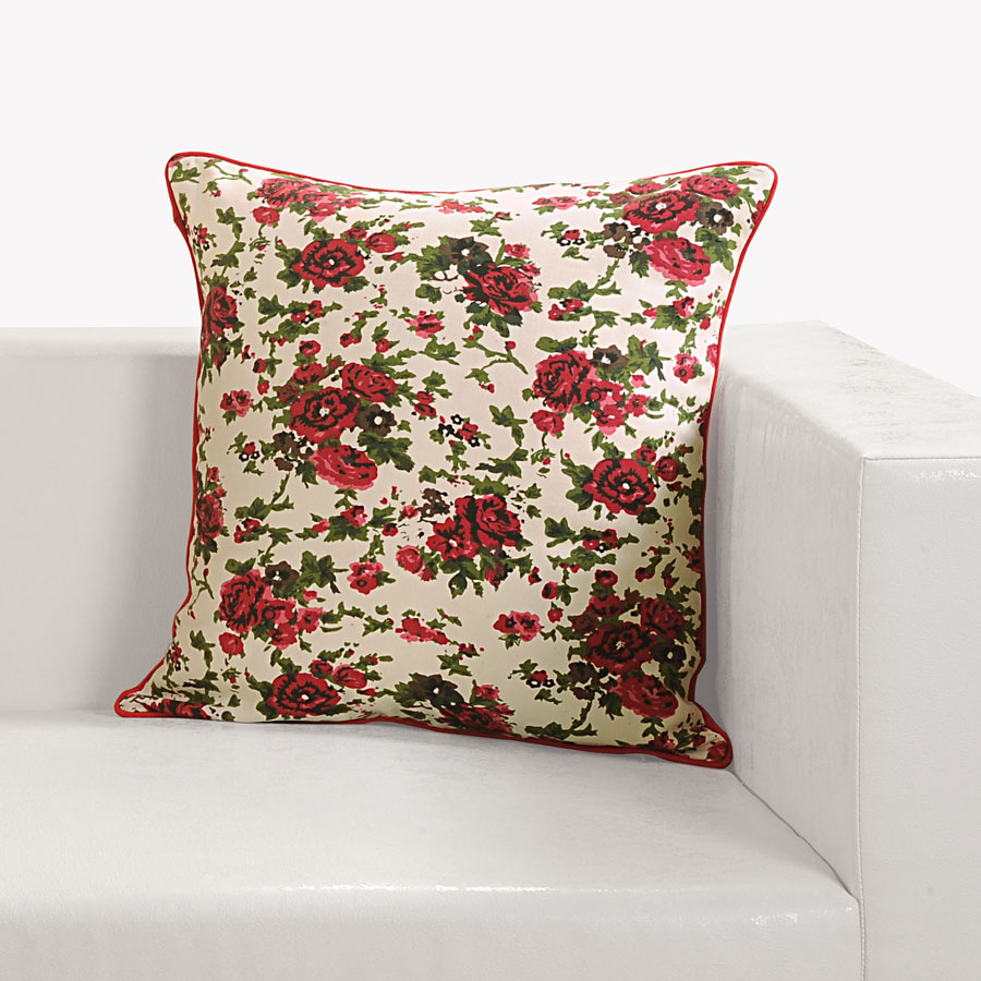 VINTAGE FLORAL PRINTED CUSHION COVERS 6904