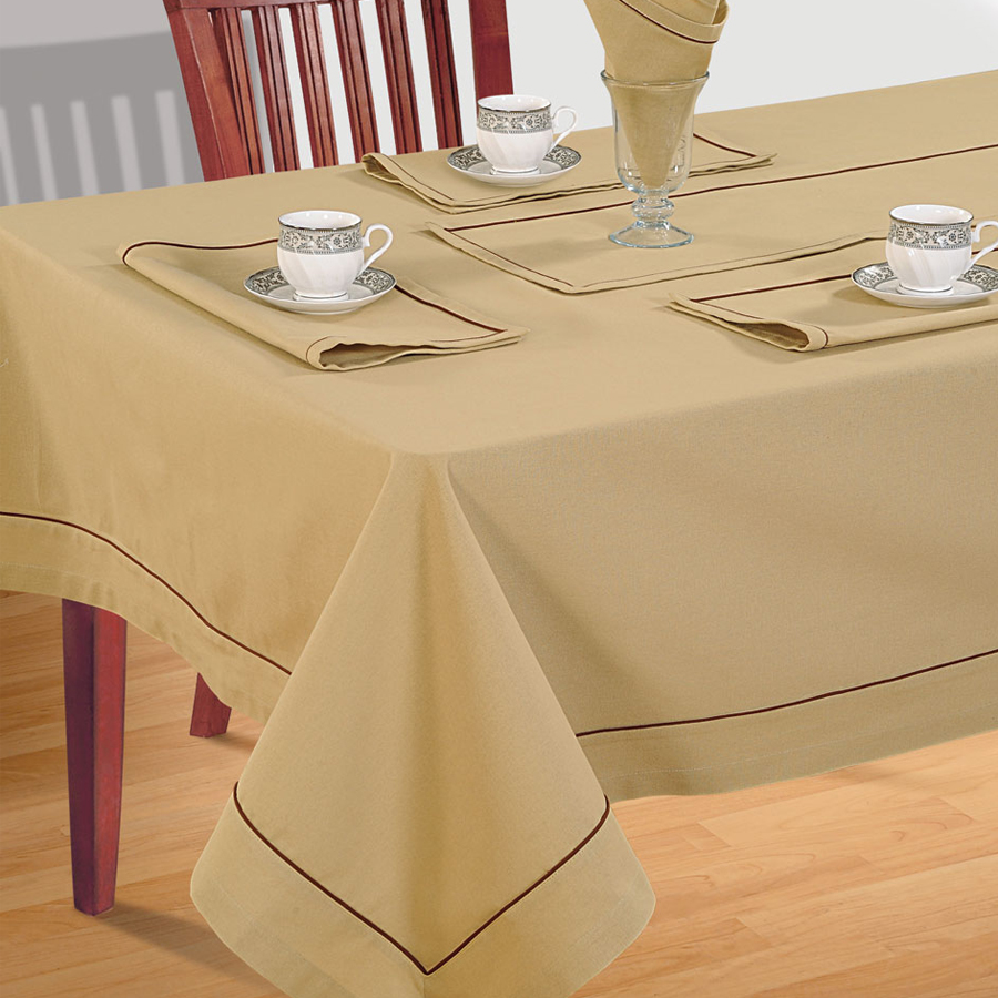 PLAIN RECTANGULAR TABLE LINEN- 766