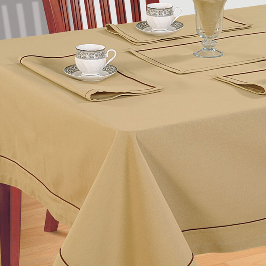 PLAIN RECTANGULAR TABLE LINEN- 766