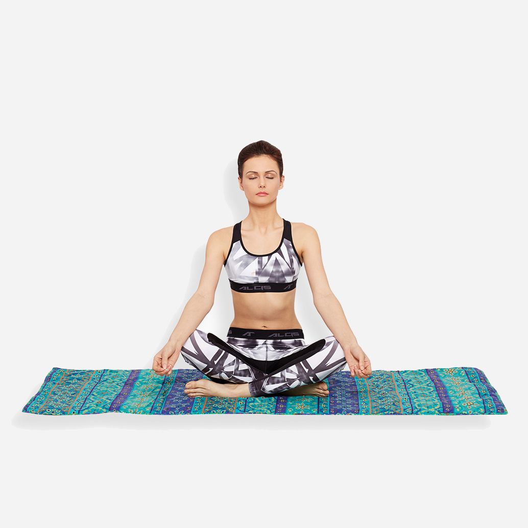 Magical Cyan Yoga Mats- 1423