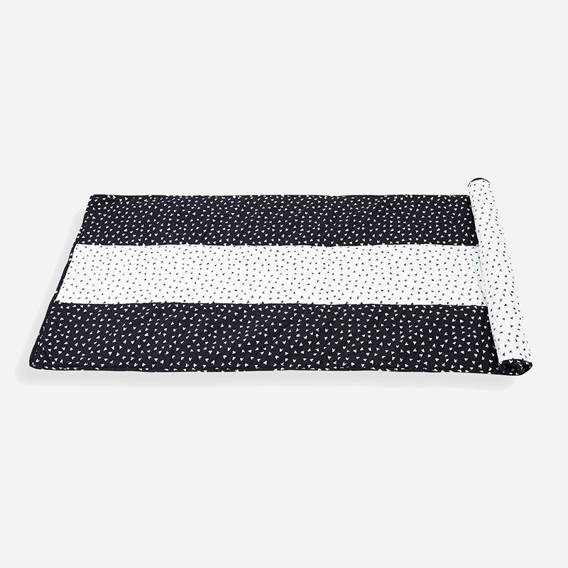 Black & White Beauty Yoga Mat- 2302