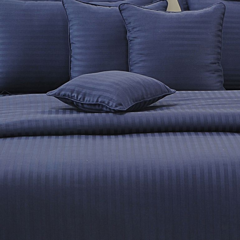 Navy Blue Sonata Duvet Cover